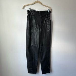 Madewell Faux Leather Paper bag Pants